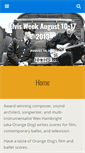Mobile Screenshot of orangedogmusic.com
